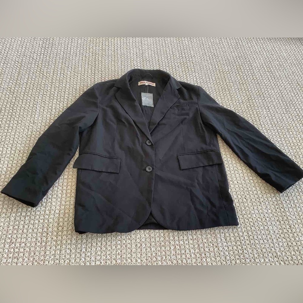 Free people Women's Black Blazer - Picture 4 of 9